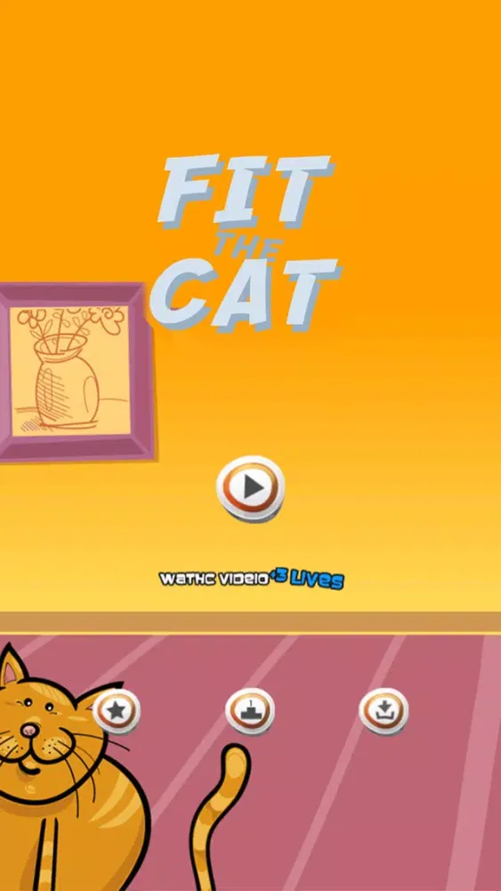 ภาพหน้าจอของ Fit The Cat - Lose Some Weight Fat Kitty