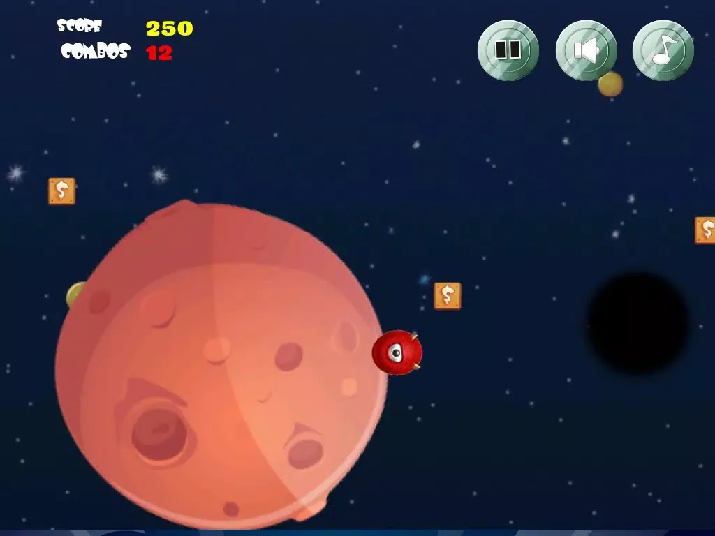 Space Monster - Bounce through the Universe from Mars to Jupiter iPad  Ekran Görüntüleri