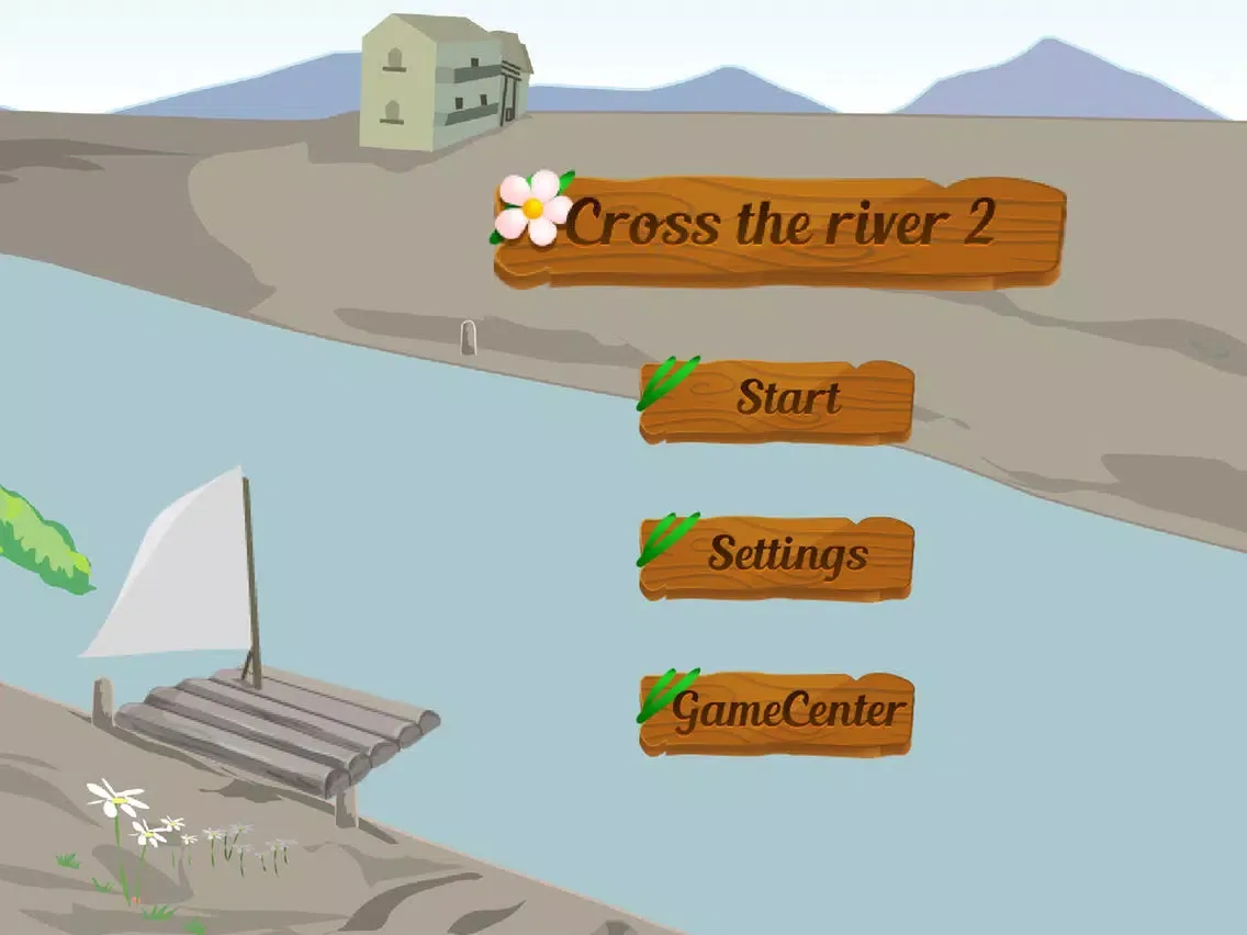 Tangkapan skrin Crossing the river2 - a casual strategy game iPad 