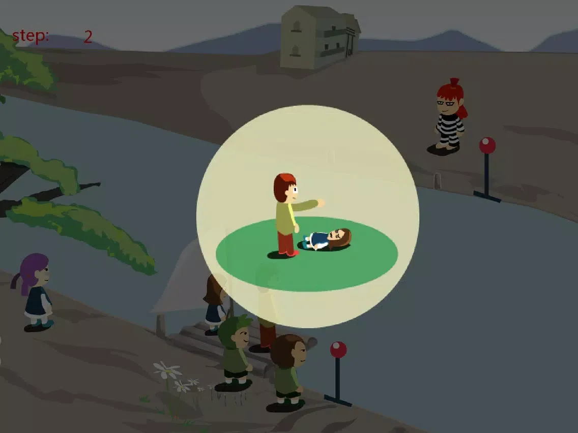 Tangkapan skrin Crossing the river2 - a casual strategy game iPad 
