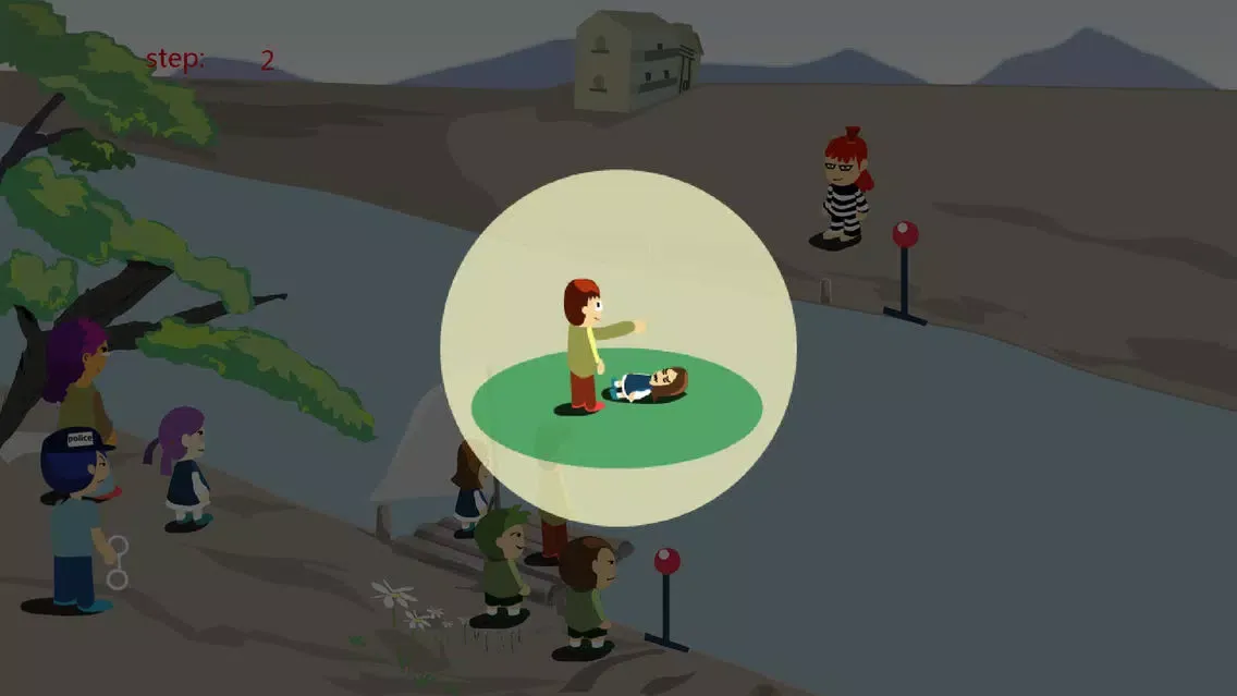 Tangkapan skrin Crossing the river2 - a casual strategy game