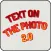 Text on the picture 2.0