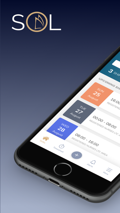 تصاویر SOL: Health Care Scheduling