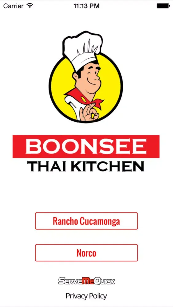 Ảnh chụp màn hình của Boon See Thai Kitchen
