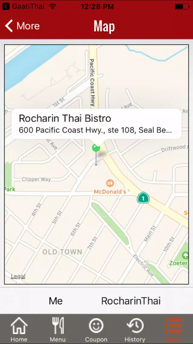 Rocharin Thai Bistro Screenshots