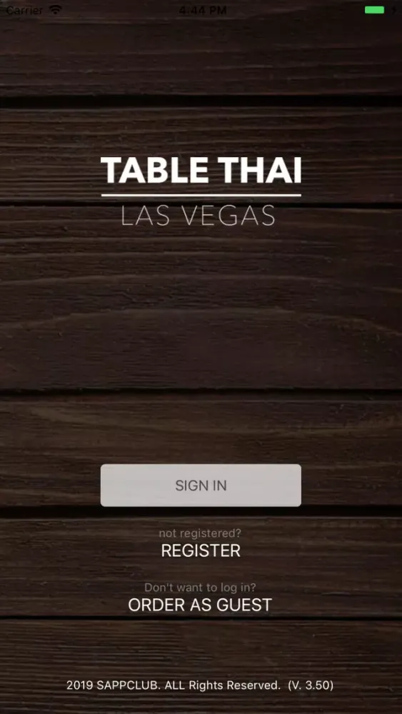 Captures d'écran de Table Thai