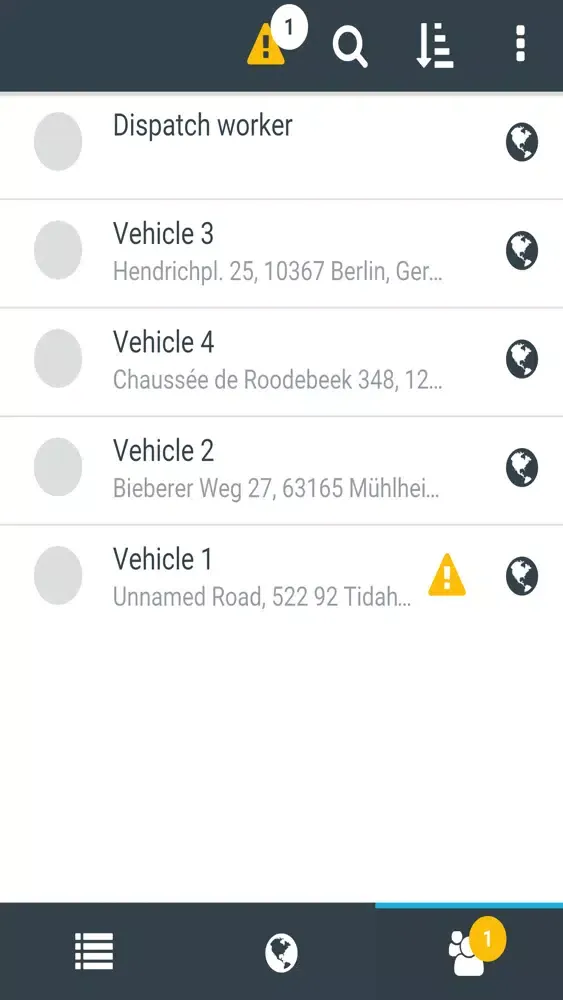 GPS Fleet應用截圖