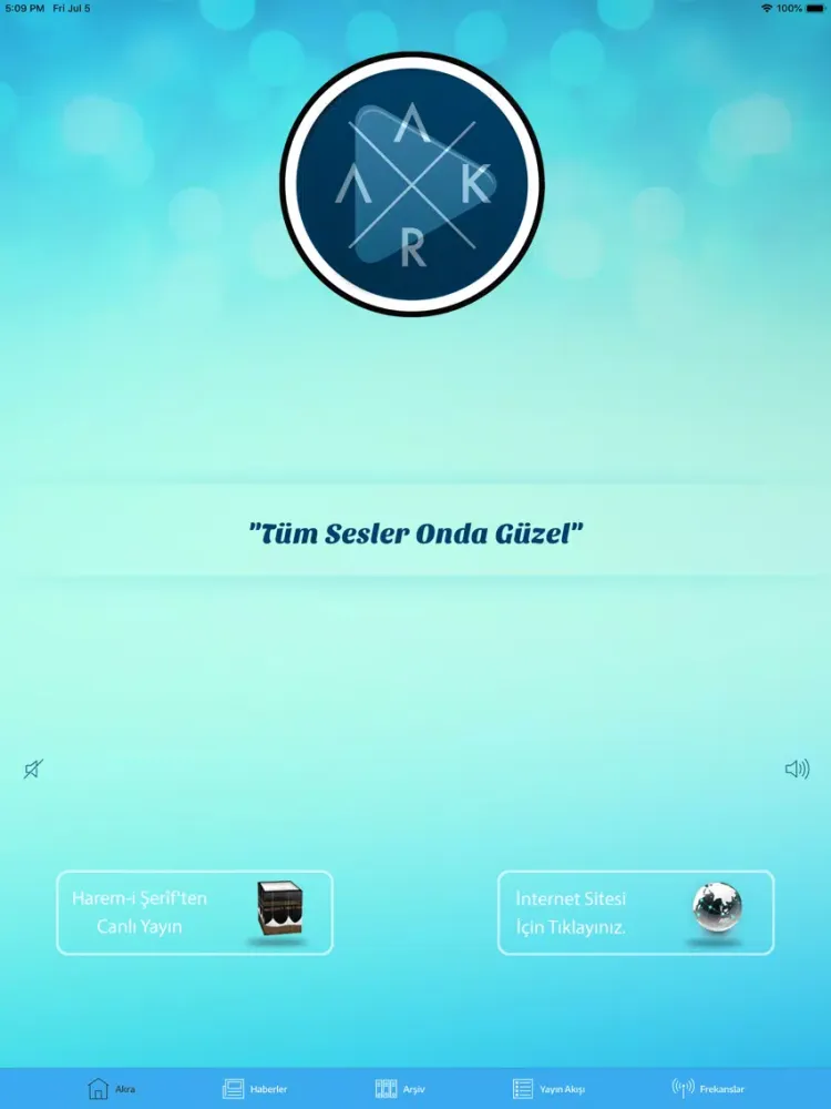 Akra.FM iPad  স্ক্রিনশট