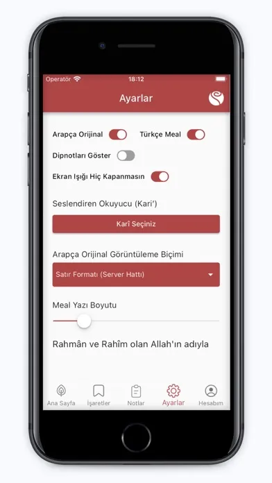 Screenshot di Kur'ân Feyzül Furkan