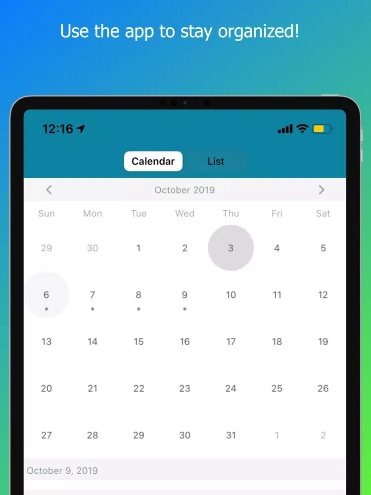 Alto Health Care Staffing iPad  Screenshots
