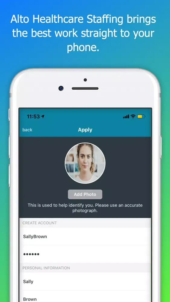 Alto Health Care Staffing Screenshots