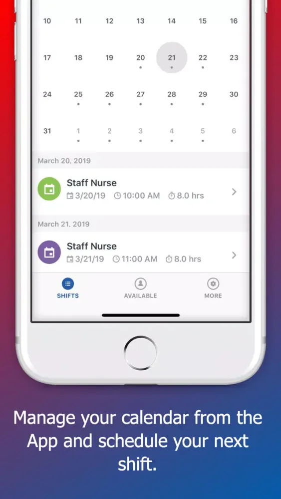 Capable Staff スクリーンショット