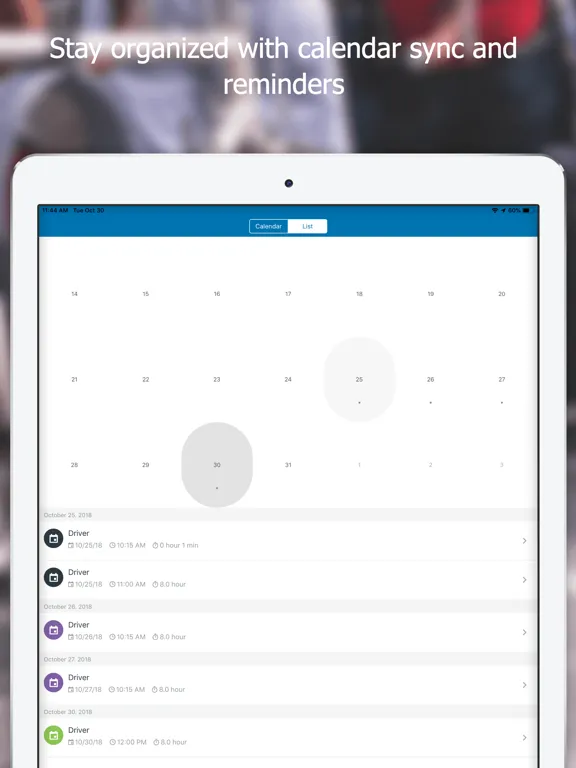 F Staff iPad  स्क्रीनशॉट