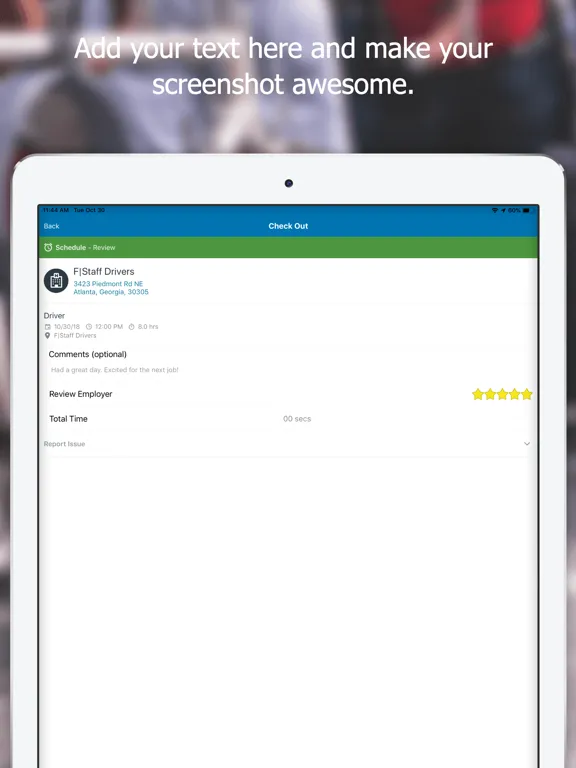F Staff iPad  स्क्रीनशॉट