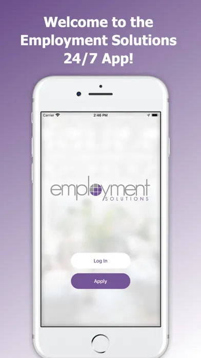 Capturas de pantalla de Employment Solutions 24/7