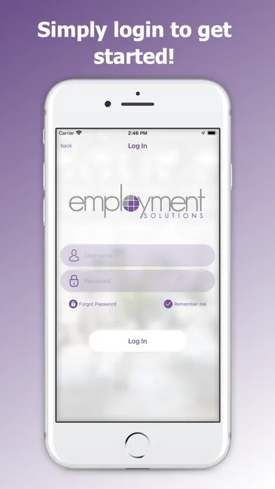 Capturas de pantalla de Employment Solutions 24/7