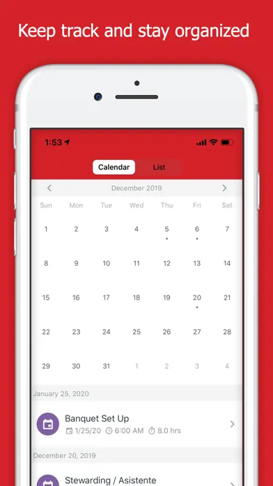 Capturas de tela do JobPro by A Plus Staffing