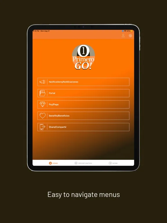 Primero GO! iPad  Ekran Görüntüleri
