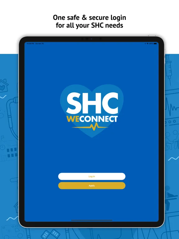 Captures d'écran de SHC WeConnect: Healthcare Jobs iPad 