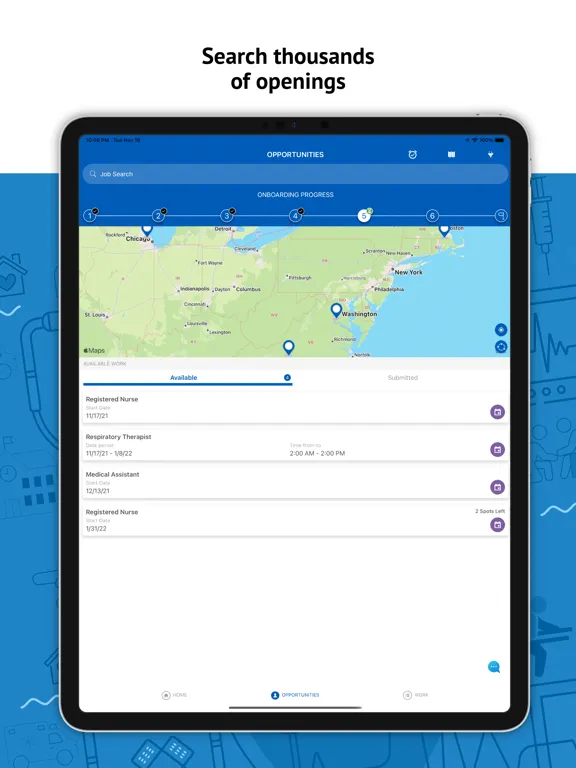 Captures d'écran de SHC WeConnect: Healthcare Jobs iPad 