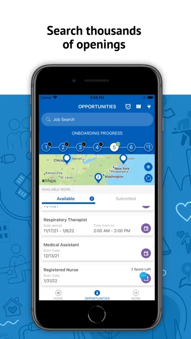 Captures d'écran de SHC WeConnect: Healthcare Jobs