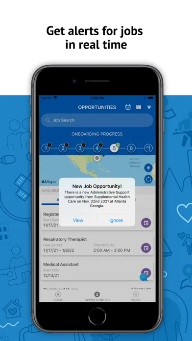 Captures d'écran de SHC WeConnect: Healthcare Jobs