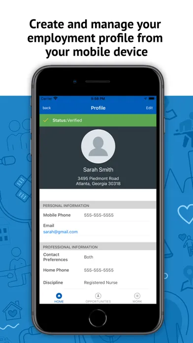 Captures d'écran de SHC WeConnect: Healthcare Jobs