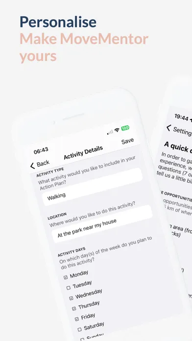 MoveMentor স্ক্রিনশট