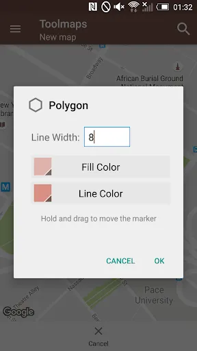 Capturas de tela do Tools for Google Maps