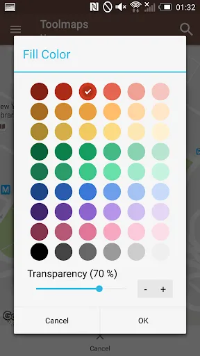 Capturas de tela do Tools for Google Maps