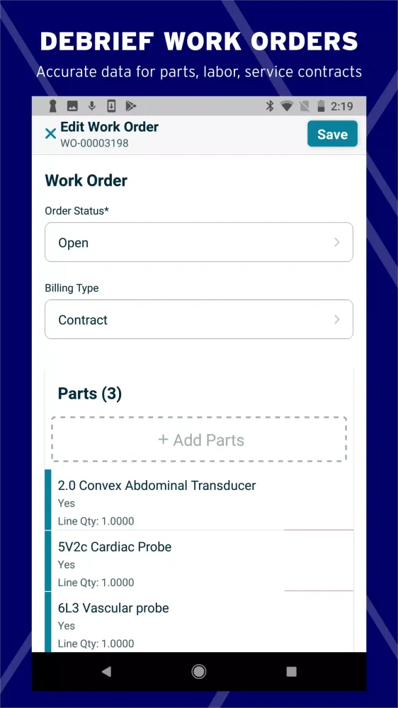 ServiceMax Go Screenshots