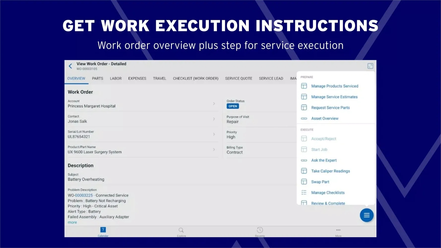 ServiceMax Go Screenshots