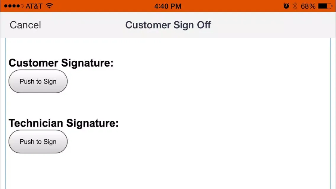 ServiceMax Spring 15 for iPhone Screenshots