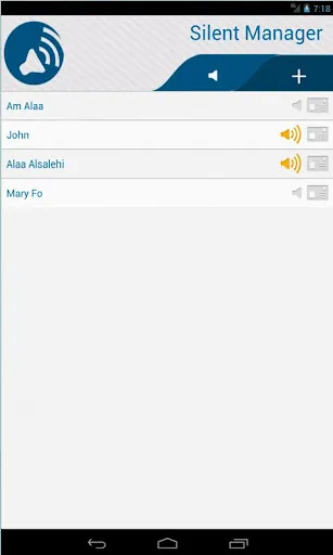Capturas de pantalla de Silent Manager white-list call