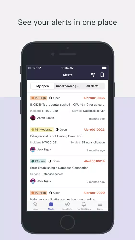 Lightstep Incident Response Screenshots