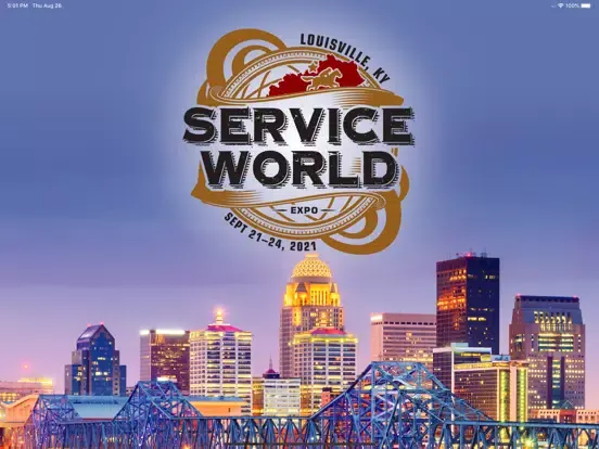Service World Expo 2021 iPad  سکرین شاٹس