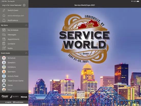 Service World Expo 2021 iPad  سکرین شاٹس