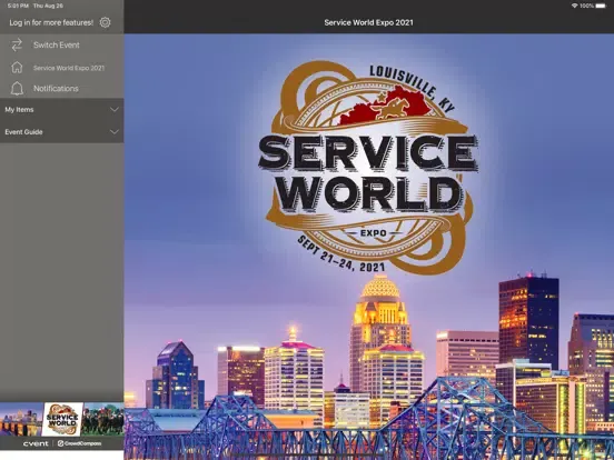 Service World Expo 2021 iPad  سکرین شاٹس