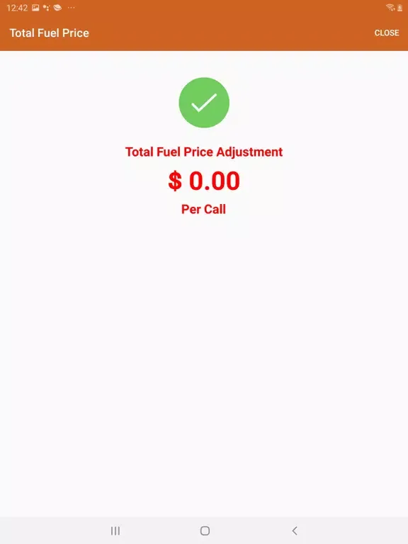 Fuel Price Adjustment Calculat iPad  스크린샷