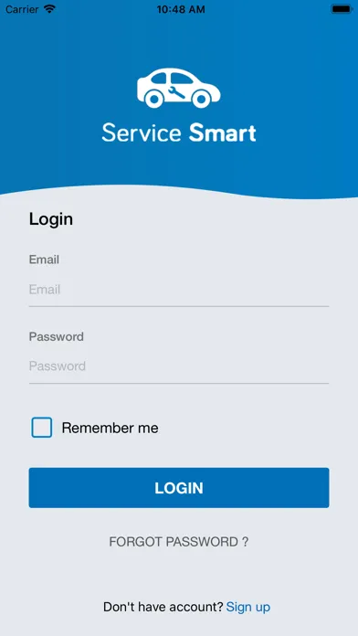 Tangkapan layar Service Smart