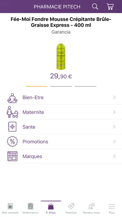 Captures d'écran de NextyPharm