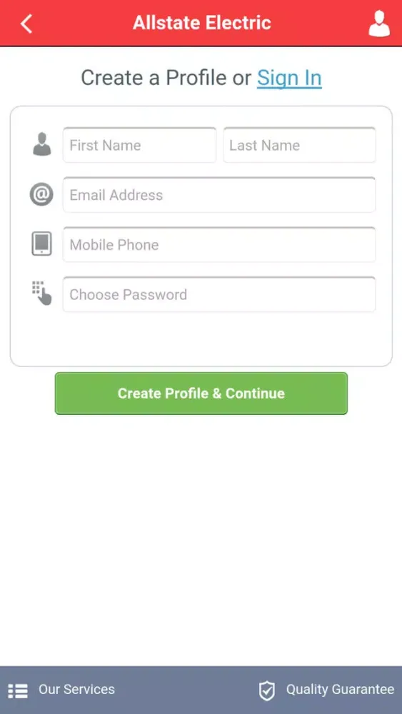 Allstate Electric Screenshots