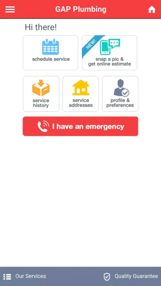 Capturas de pantalla de GAP Plumbing App