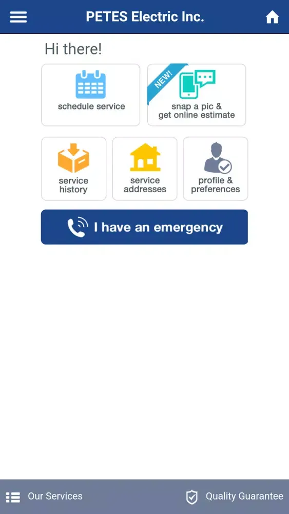 Скриншоты PETES Electric Service App