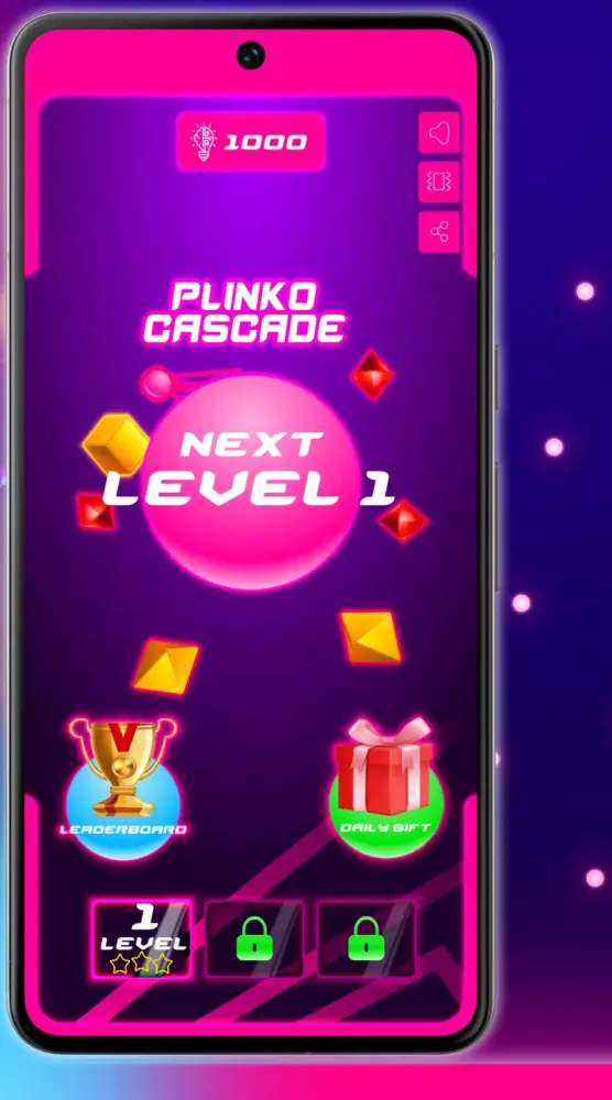 Screenshot di Plinko Cascade