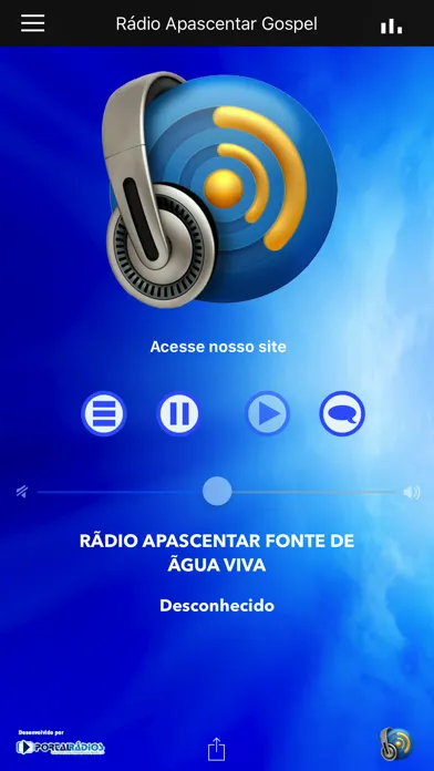 Ảnh chụp màn hình của Radio Apascentar Golpel