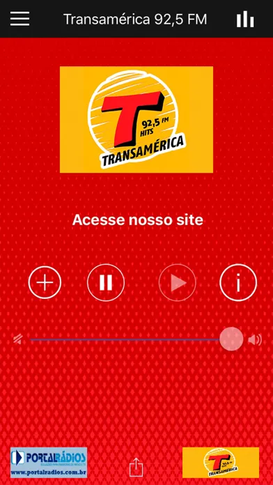 Transamérica 92,5 Sta Barbara Screenshots