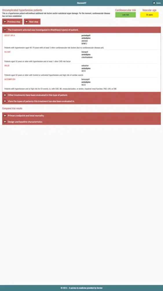 Tangkapan layar DiscoverHT