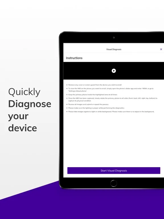 صور Servify Diagnostics iPad 