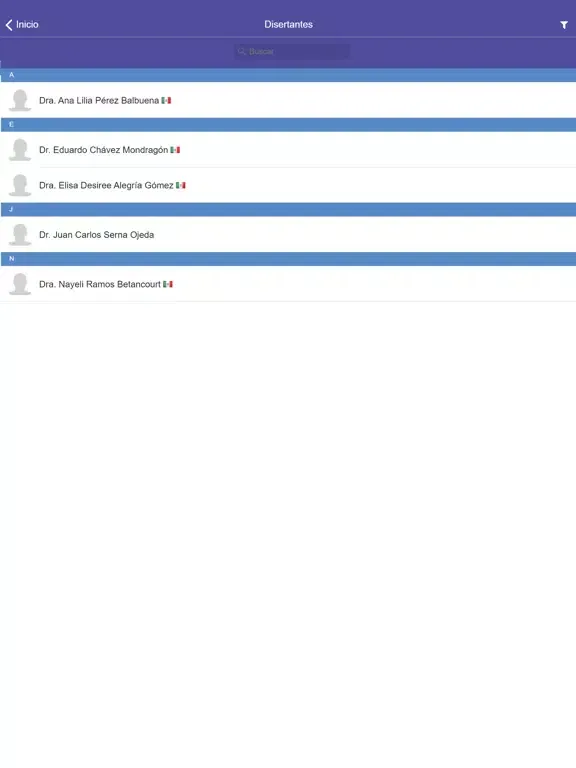Tangkapan layar XXV Curso Cornea Merida 2019 iPad 